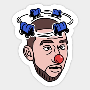 Buffalo Nick Wright Clown Sticker